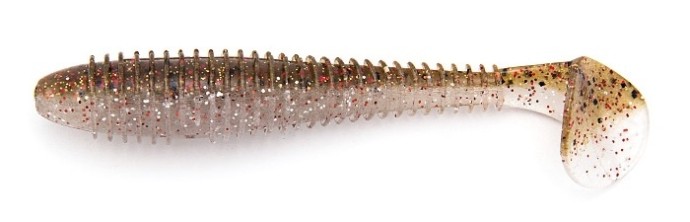 6kom - Gumeni Mamac Keitech FAT Swing Impact 3,8" 9,6cm 8,5gr