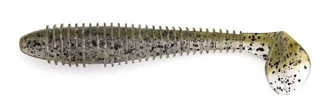 6kom - Gumeni Mamac Keitech FAT Swing Impact 3,8" 9,6cm 8,5gr