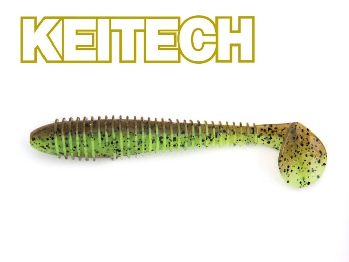 6kom - Gumeni Mamac Keitech FAT Swing Impact 4,3" 10,9cm 10,3gr