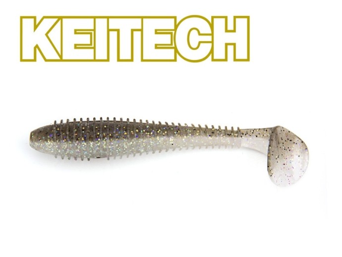 6kom - Gumeni Mamac Keitech FAT Swing Impact 4,3" 10,9cm 10,3gr