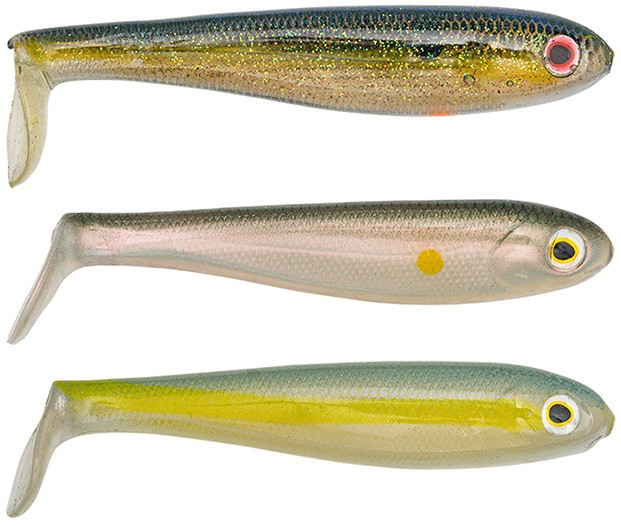 6kom - Gumeni Mamac Strike King Shadalicious Swimbaits 9cm