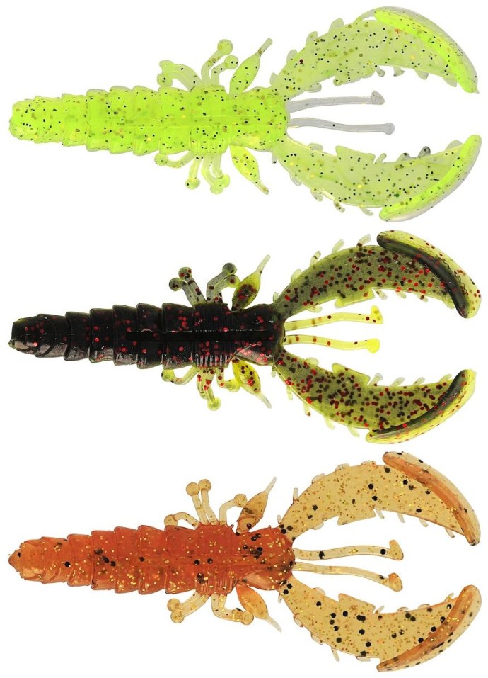 6kom - Gumeni Mamac Westin CreCraw Slim Creaturebait 5,5cm 1,5g