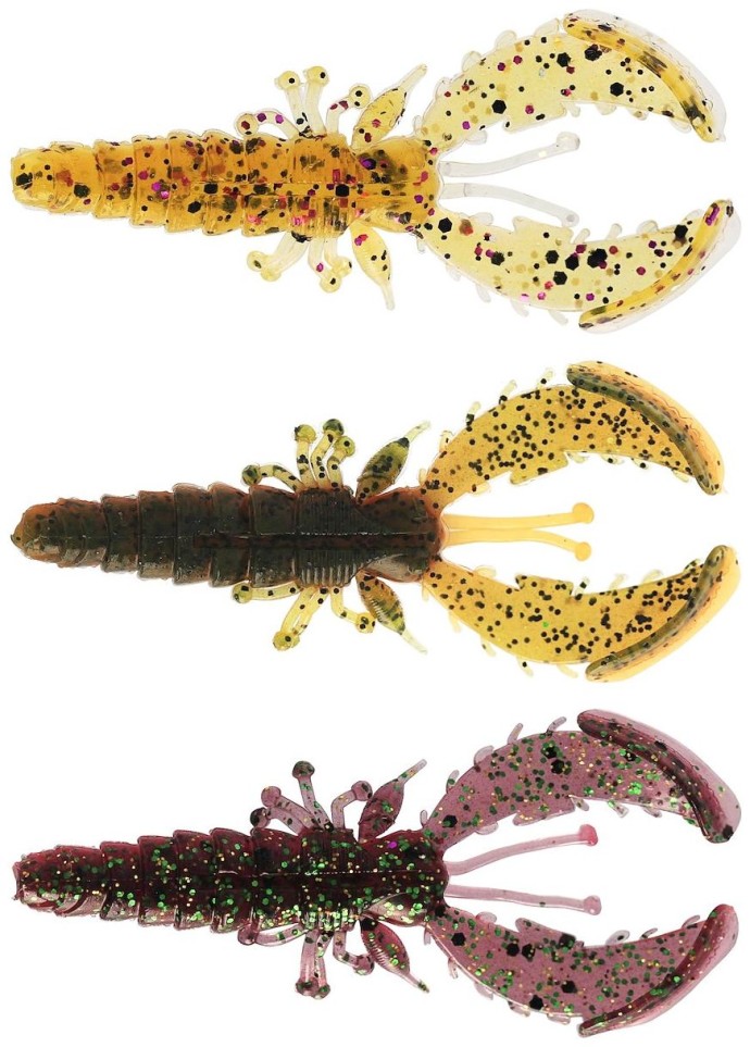 6kom - Gumeni Mamac Westin CreCraw Slim Creaturebait 5,5cm 1,5g