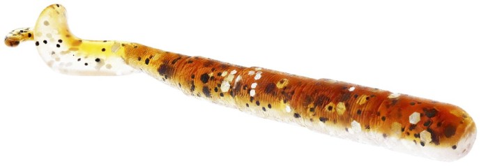 6kom - Gumeni Mamac Westin Ned Worm Curltail 5cm 0,5g