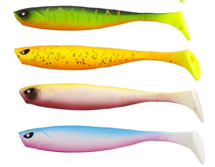 6kom - Kopyto Lucky John 3D Basara Soft Swim 8,9cm