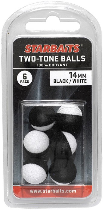 6kom - Plutajuća kuglica Starbaits Two Tone Balls 14mm