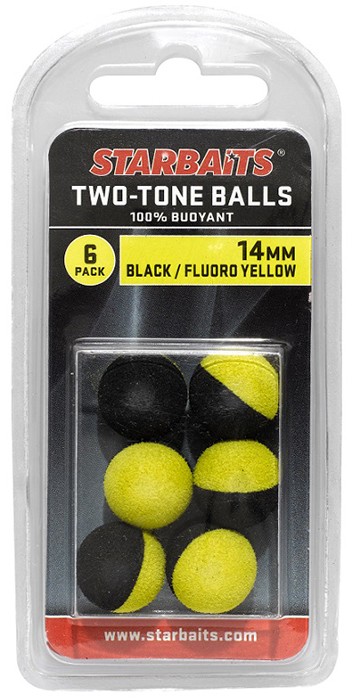 6kom - Plutajuća kuglica Starbaits Two Tone Balls 14mm