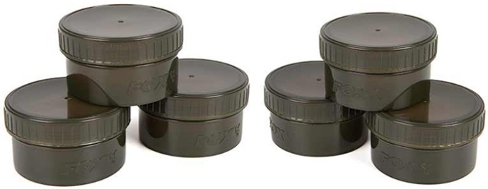 6kom - Posude za mamce Fox Hookbait Pots