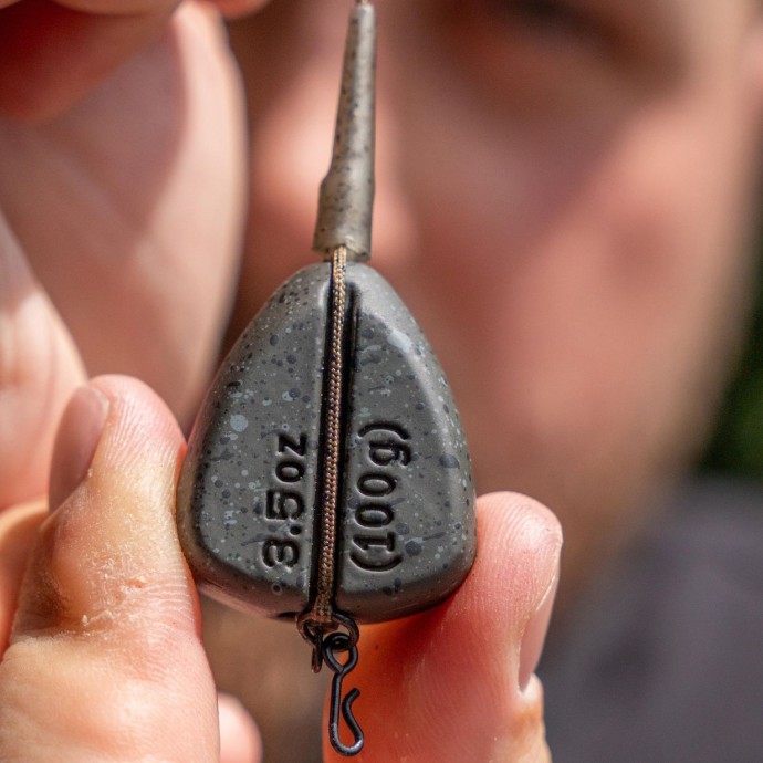 6kom Set za otpadajuća olova Avid Carp Outline FleckTone Drop-Off Inline Kit