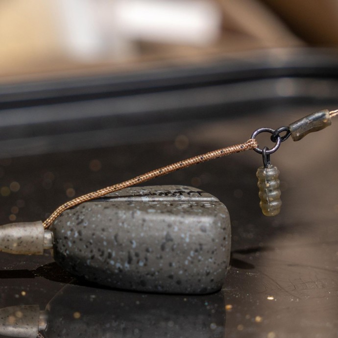 6kom Set za otpadajuća olova Avid Carp Outline FleckTone Drop-Off Inline Kit