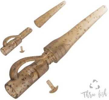 6kom - Sigurnosne kopče Zfish Lead Clip Set & Tail Rubber Cone