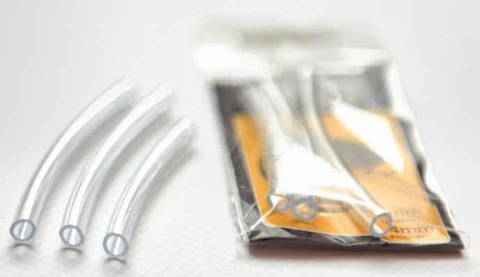 6kom - Silikonska cjevčica CatCare Hard-X Clear Tubing 4mm