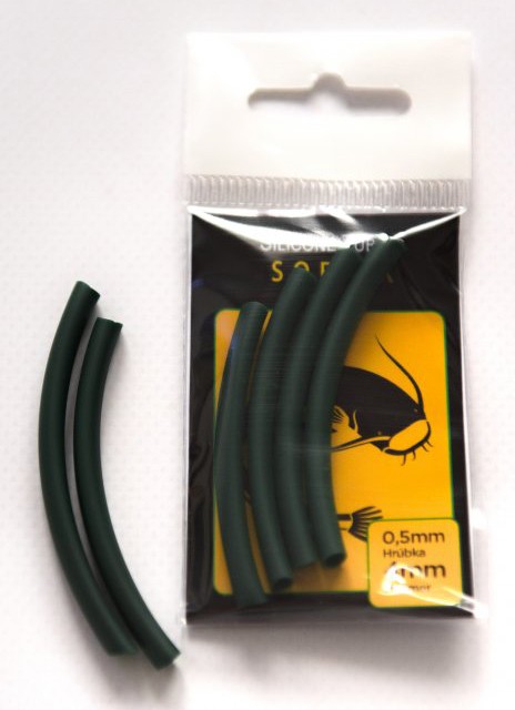 6kom - Silikonska cjevčica CatCare Soft-X Green 4mm