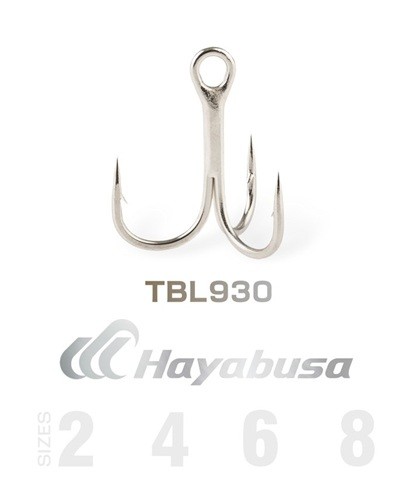 6kom - Trostruke udice Hayabusa TBL930