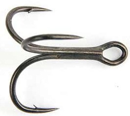 6kom - Trostruke udice Rage Strike Point Treble Hooks