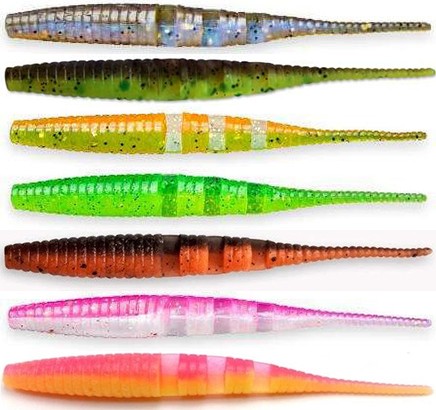 6ks - Gumena Mamac Crazy Fish Polaris Floating 10cm