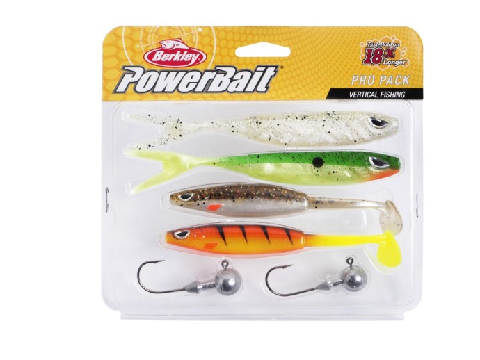 6ks - Gumená Nástraha Berkley PowerBait Pro Pack Vertical Assorted