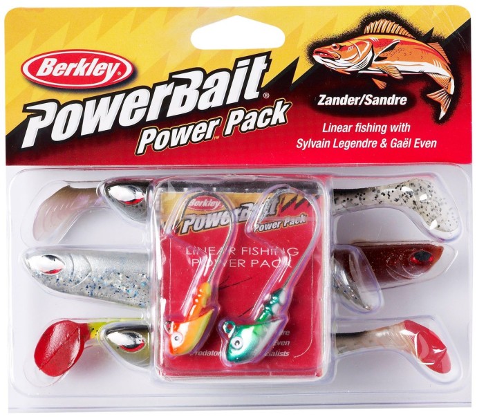 6ks - Gumová Nástraha Berkley PowerBait Pro Pack Zander Varied Assorted
