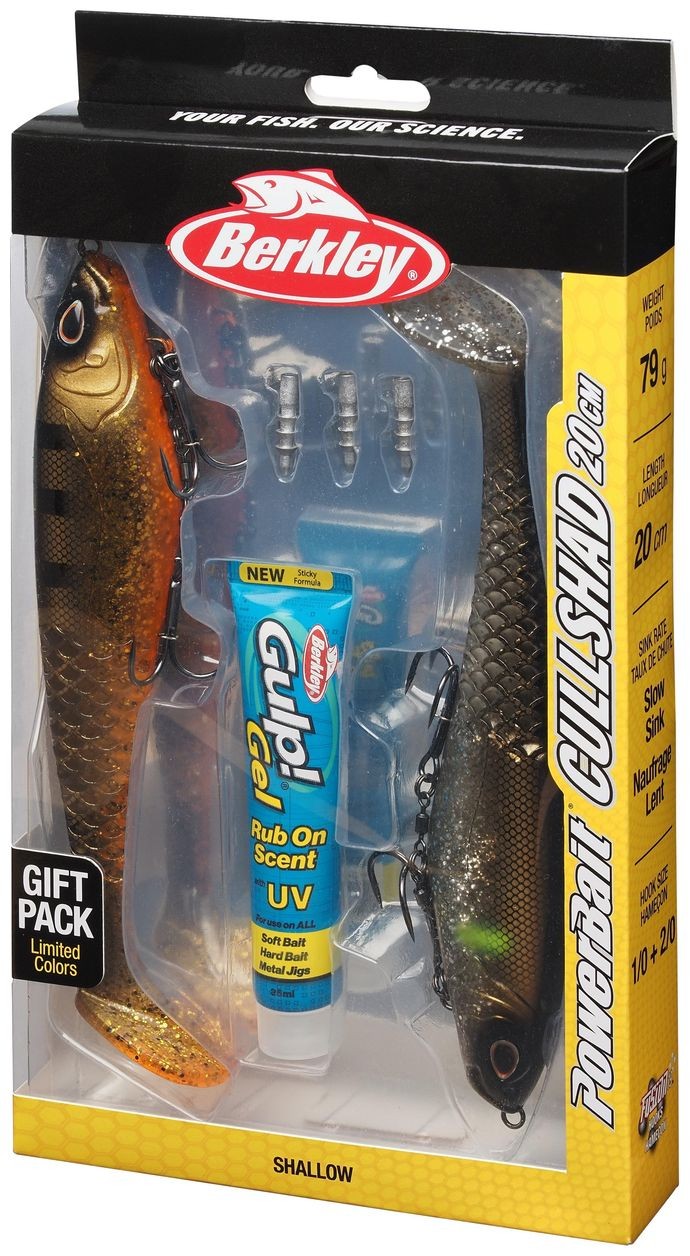 6ks - Sada Nástrah Berkley Cullshad Limited 20cm Edition Gift Pack