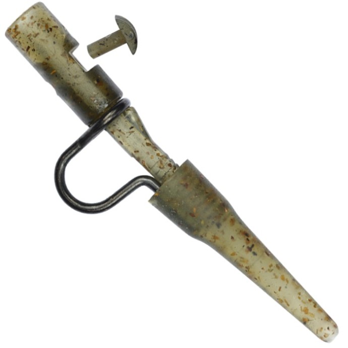 6ks - Záves na Záťažku Giants Fishing Heavy Duty Lead Clip with Pin Camo