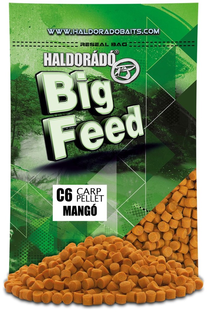 700g - Peleti Haldorádó Big Feed C6 6mm