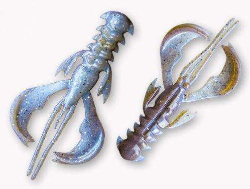 7kom - Gumeni Mamac Crazy Fish Nimble 6,5cm 2,3gr