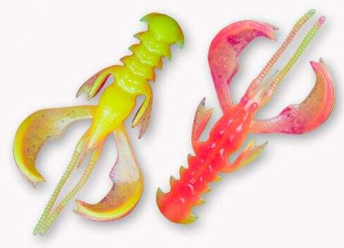 7kom - Gumeni Mamac Crazy Fish Nimble 6,5cm 2,3gr