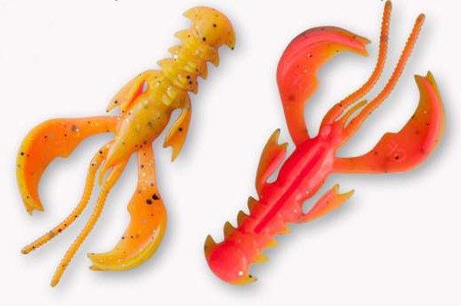 7kom - Gumeni Mamac Crazy Fish Nimble 6,5cm 2,3gr