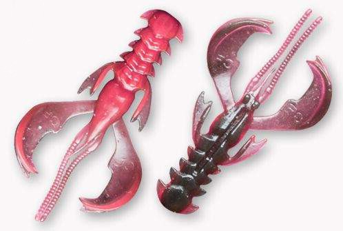 7kom - Gumeni Mamac Crazy Fish Nimble 6,5cm 2,3gr