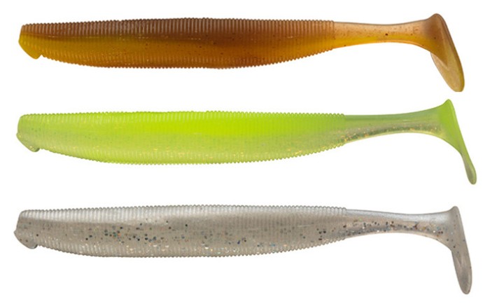 7kom - Gumeni Mamac Daiwa Steez Stirring Shad 8,5cm 8gr