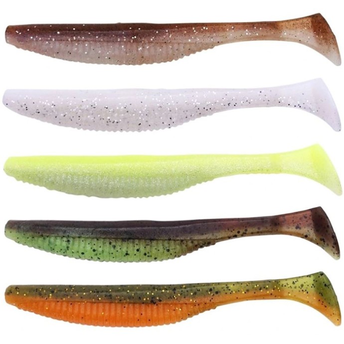 7kom - Gumeni Mamac Duo Versa Shad Fat 4" 10cm