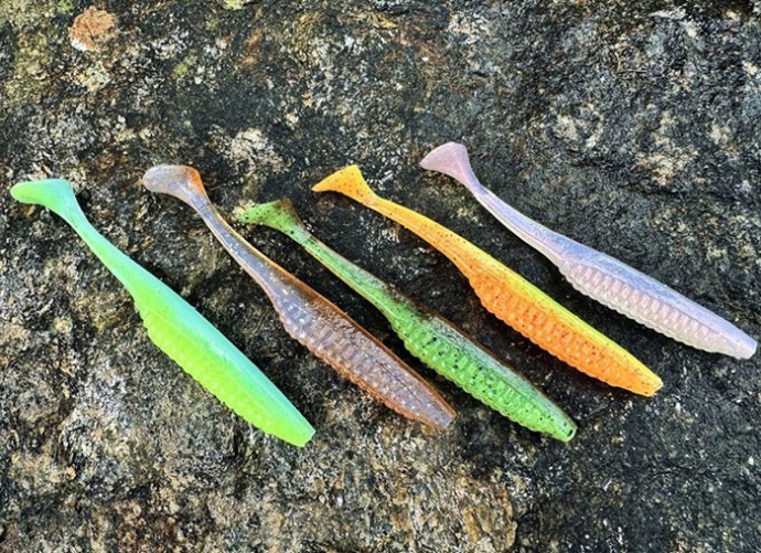 7kom - Gumeni Mamac Duo Versa Shad Fat 4" 10cm