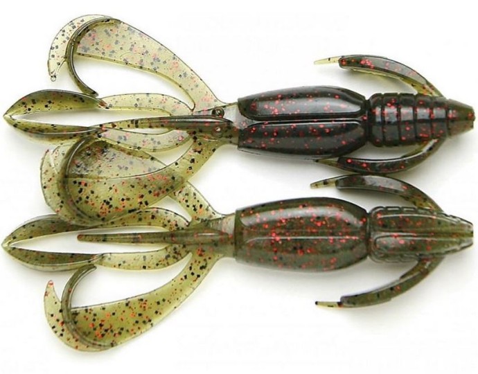 7kom - Gumeni Mamac Keitech Crazy Flapper 3,6" 9,1cm 6,6gr