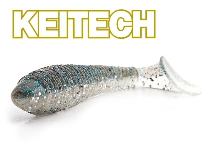 7kom - Gumeni Mamac Keitech FAT Swing Impact 3,3" 8,4cm 5,6gr