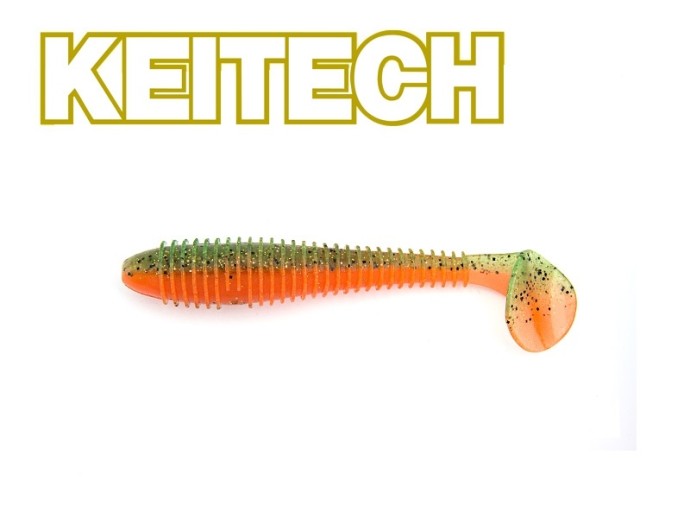 7kom - Gumeni Mamac Keitech FAT Swing Impact 3,3" 8,4cm 5,6gr