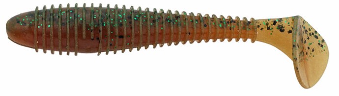 7kom - Gumeni Mamac Keitech FAT Swing Impact 3,3" 8,4cm 5,6gr