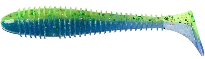 7kom - Gumeni Mamac Keitech FAT Swing Impact 3,3" 8,4cm 5,6gr