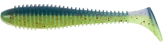 7kom - Gumeni Mamac Keitech FAT Swing Impact 3,3" 8,4cm 5,6gr