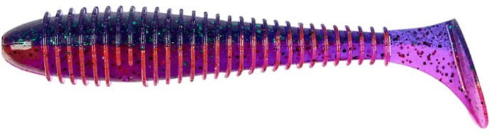 7kom - Gumeni Mamac Keitech FAT Swing Impact 3,3" 8,4cm 5,6gr