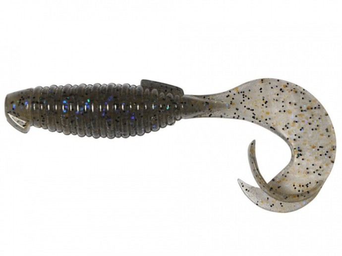 7kom - Gumeni Mamac Keitech Flapper Grub 4" 10,2cm 6,5gr