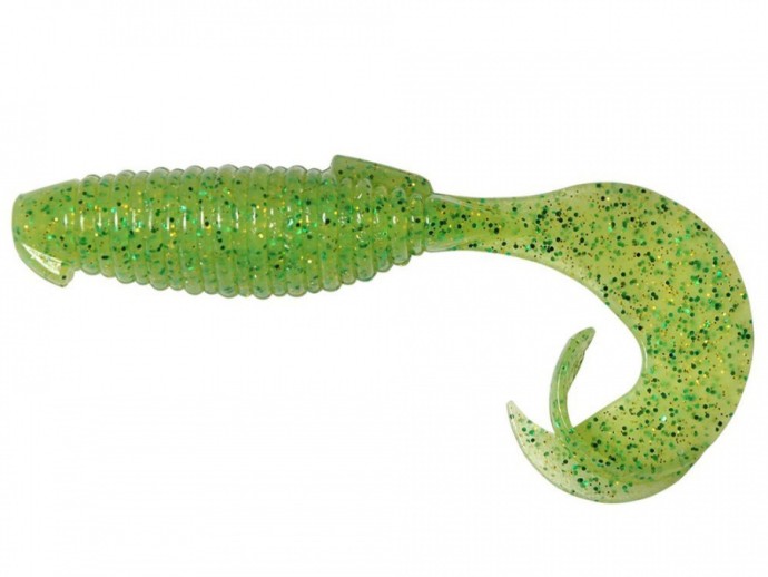 7kom - Gumeni Mamac Keitech Flapper Grub 4" 10,2cm 6,5gr