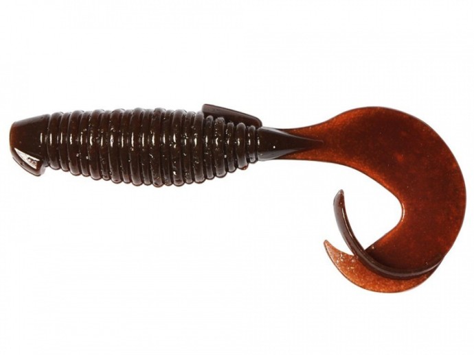 7kom - Gumeni Mamac Keitech Flapper Grub 4" 10,2cm 6,5gr