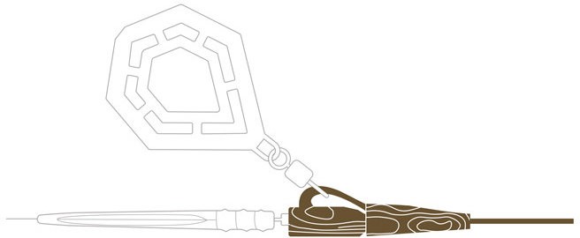 7kom - Safety Clip Montaža Delphin TheEND 45cm