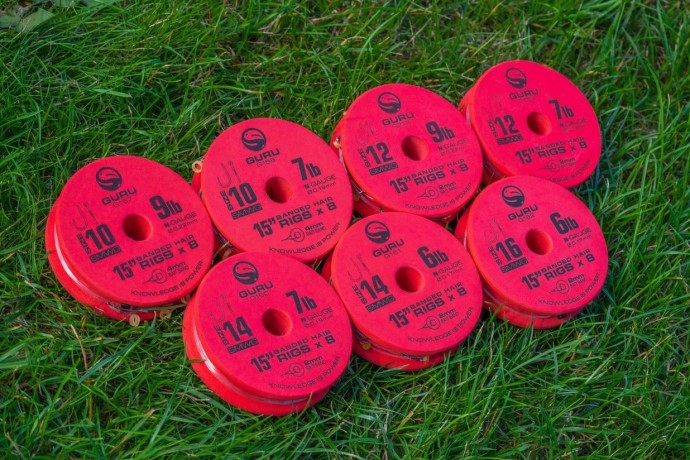 8kom - Gotov Predvez Guru SMWG Bait Bands Rig 15 inch