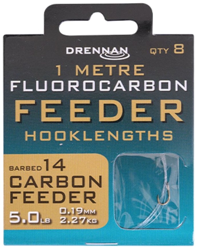8kom - Gotovi Predvez Drennan Fluorocarbon Carbon Feeder
