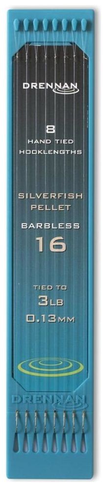 8kom - Gotovi Predvez Drennan Silverfish Pellet Barbless
