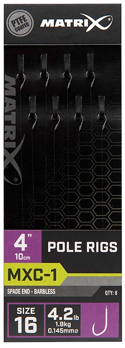 8kom - Gotovi Predvez Matrix MXC-1 4” Rigs