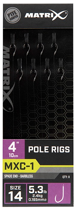 8kom - Gotovi Predvez Matrix MXC-1 4” Rigs