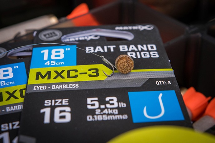 8kom - Gotovi Predvez Matrix MXC-3 18” Bait Band Rigs