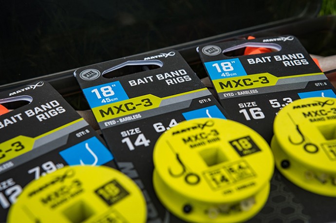 8kom - Gotovi Predvez Matrix MXC-3 18” Bait Band Rigs
